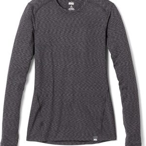 REI Midweight Base Layer Crew Top, excellent condition